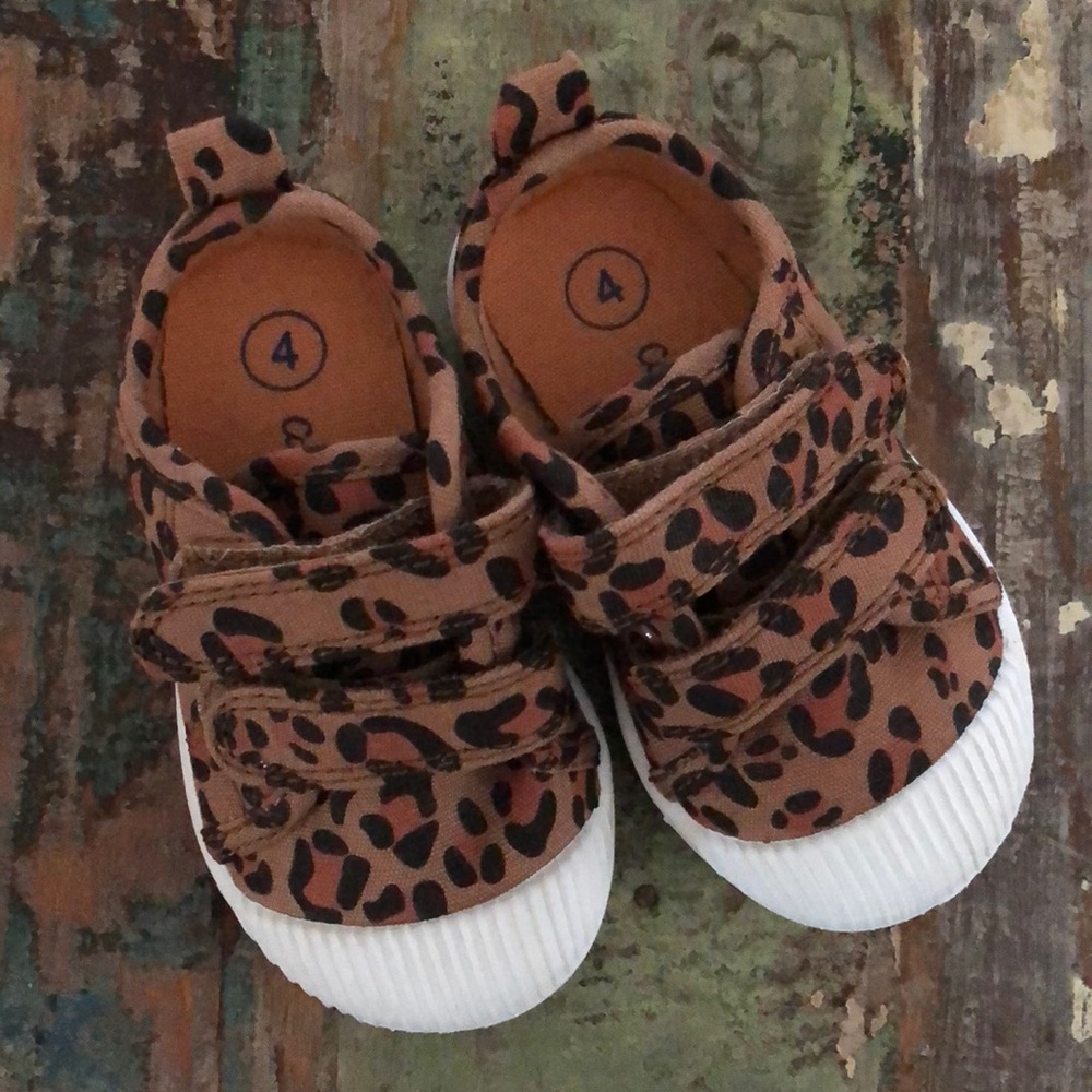 Leopard Print Toddler Shoes